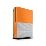 Xbox One S basic sticker oranje skin Ucustom