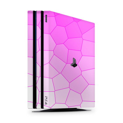 Playstation 4 Pro Cell sticker roze skin Ucustom